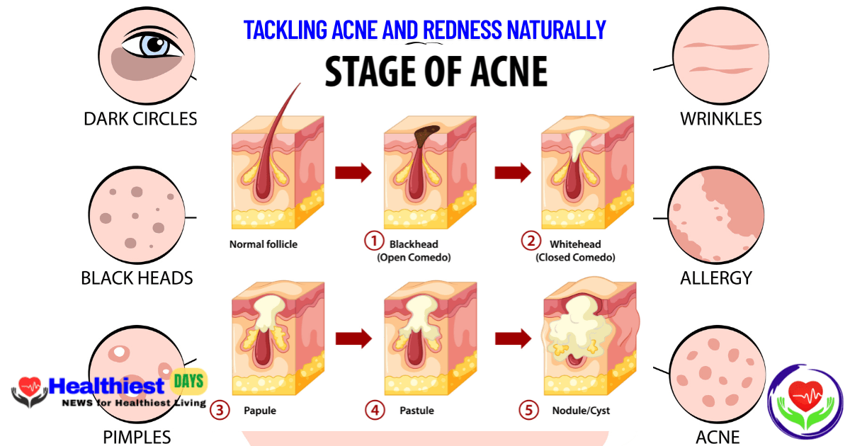 Calm and Clear Skin: Tackling Acne and Redness Naturally