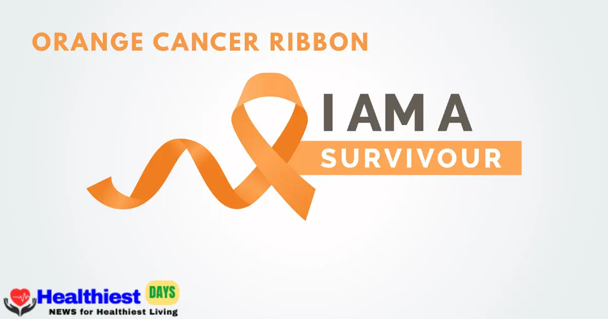 Orange Cancer Ribbon – Meaning, Awareness Month, and Cancers It Represents